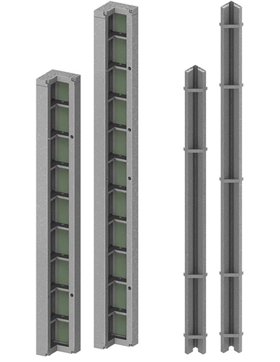 Inside corner, steel, hot-dip galvanised Tobler AG