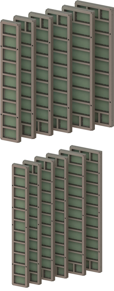 Wall formwork, hot-dip galvanised, phenolic resin panel Tobler AG
