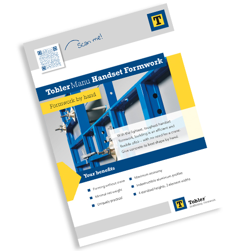 Tobler&nbsp;Manu Handset Formwork